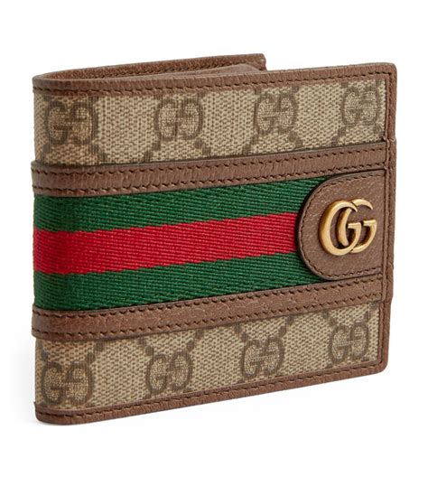 flat gucci wallet vintage bifold|Gucci wallet for men price.